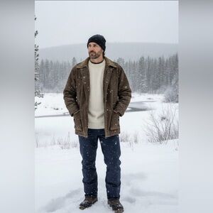 Y2K 90,s VINTAGE Cabela's Brown Plaid Women's Jacket